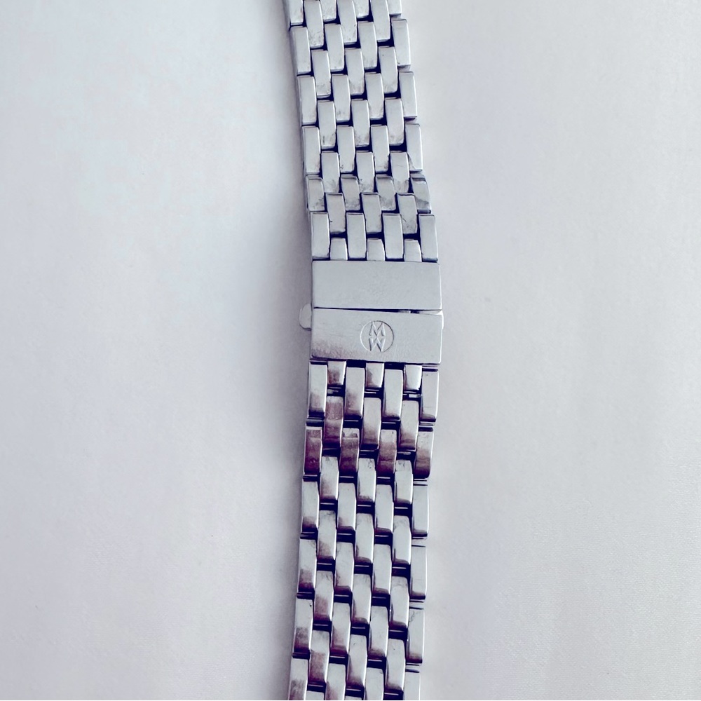 7 link silver Michele watch band